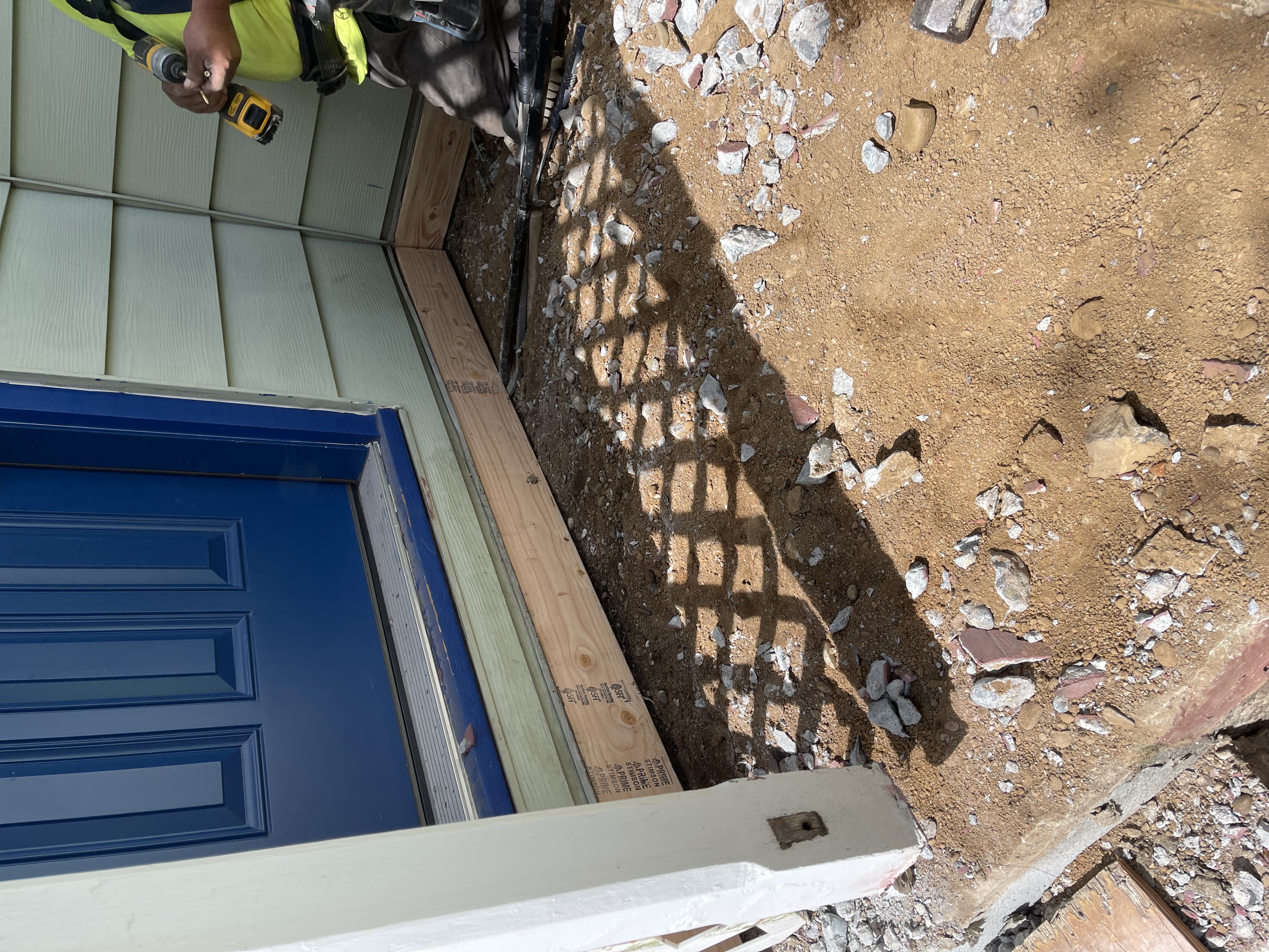 Wooden Porch Before